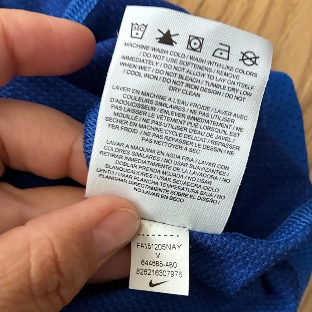 Nike Women's Royal Blue Tank Top M